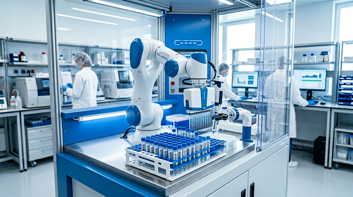 Automatización de laboratorios farmacéuticos